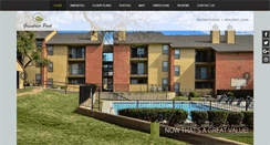 Desktop Screenshot of greenbrier-apts.com